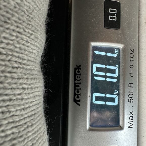 Woolrich Women's Cozy Ribbed Cable Knit Sweater M Grey Light Blue Wool Cashmere - Picture 16 of 16